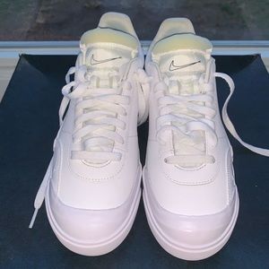 New Nike Type PRM Triple White Shoes